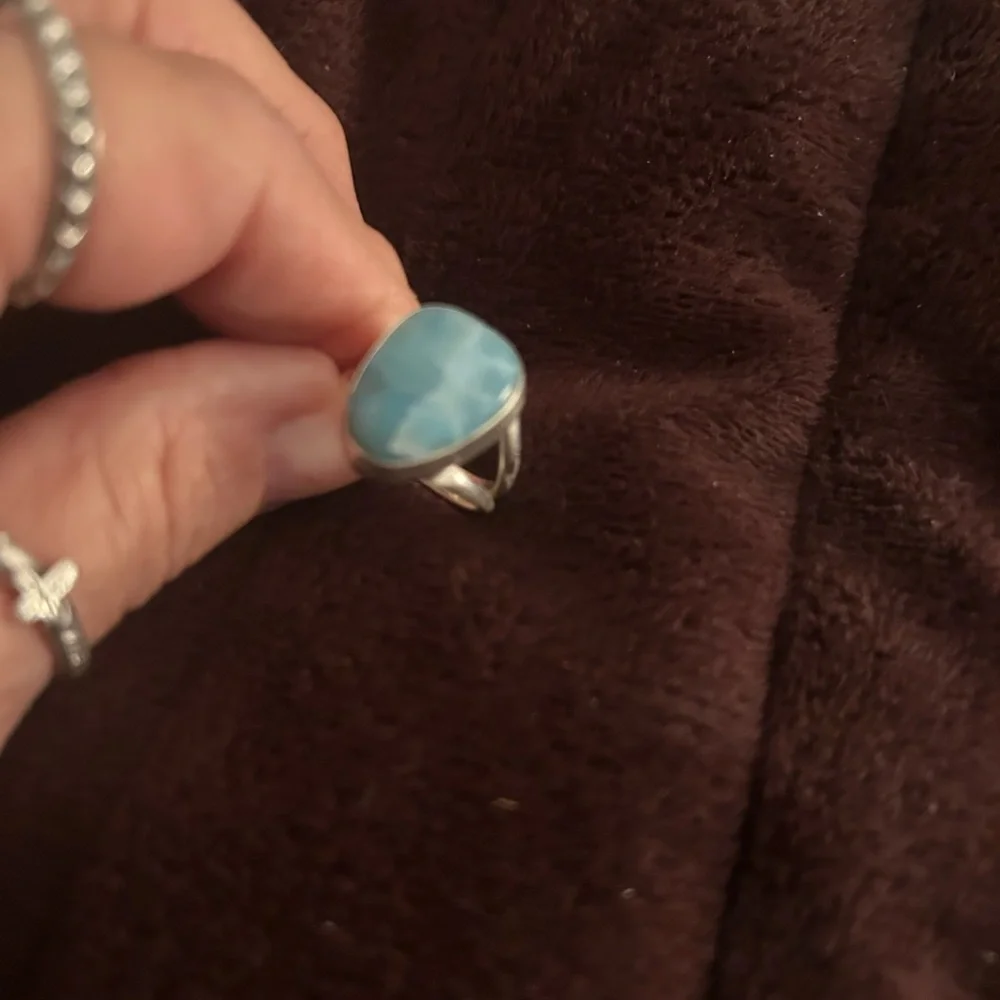 LARIMAR RING - Picture 11 of 12